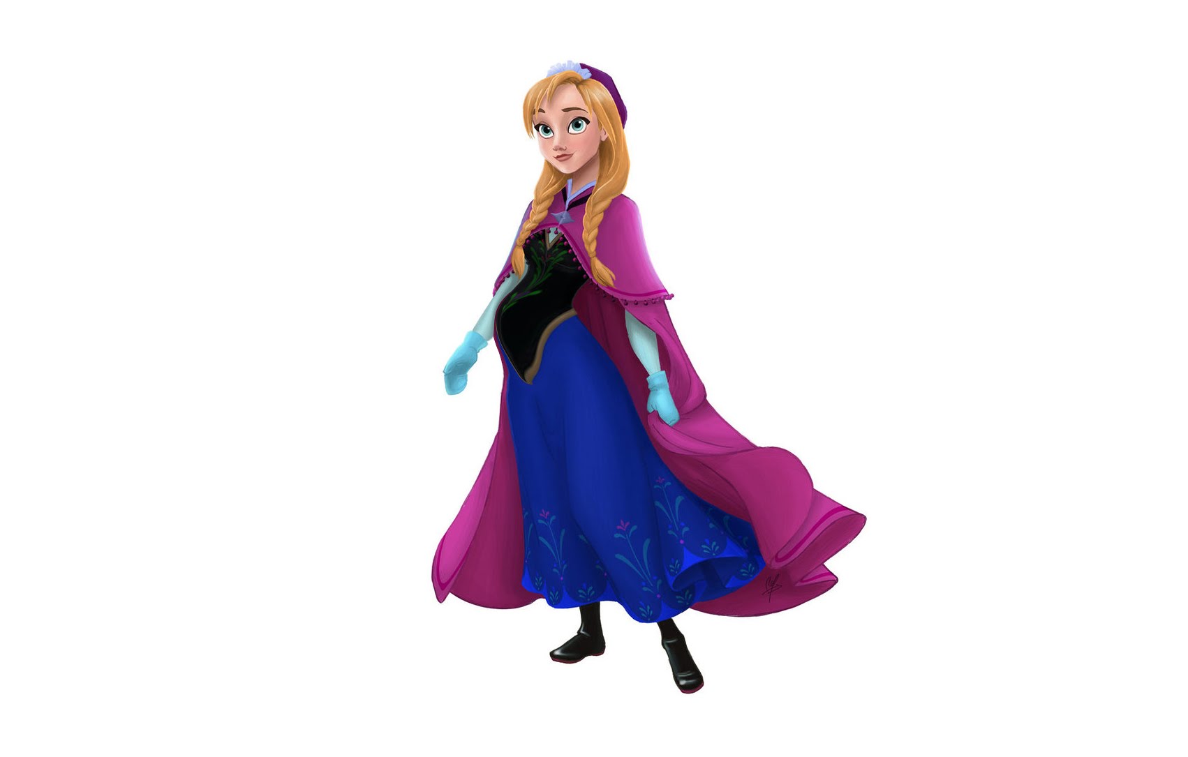 ???Anna Frozen Fashion Mommy Style Dress Up Game for Girls 