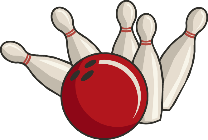 Clipart christmas bowling 