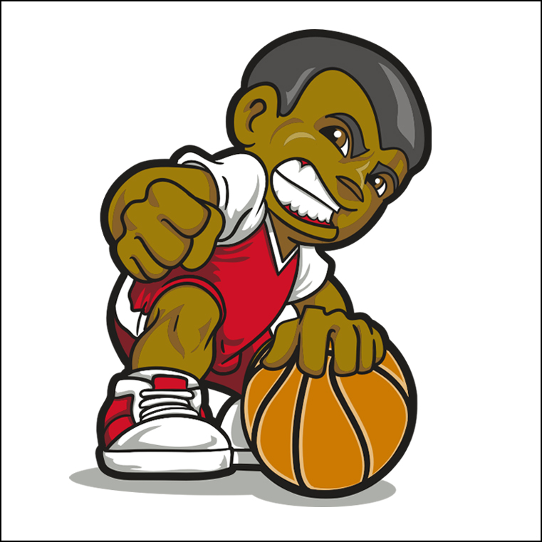 Toddler Basketball Cliparts