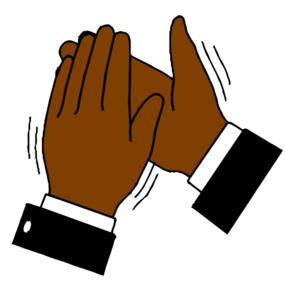 People Clapping Hands Clipart 