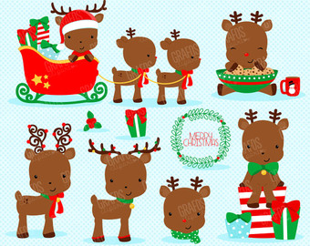 winter woodland animals clip art - Clip Art Library