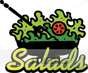 salad clipart black and white - Clip Art Library