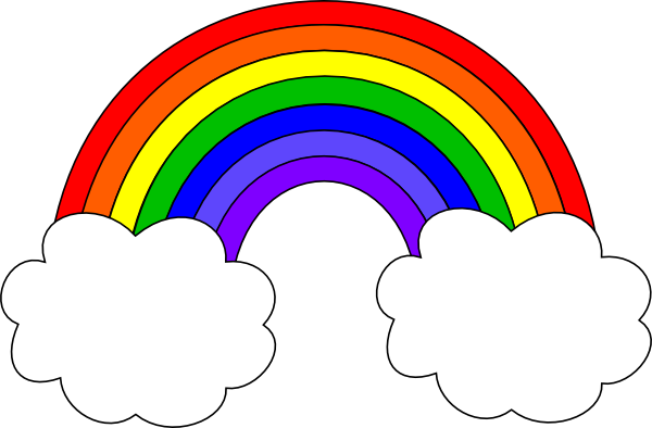 Rainbow Colors Clipart Clip Art Library