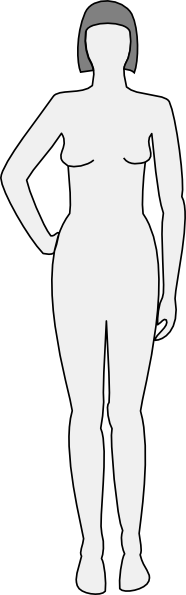 Girl Body Clipart 