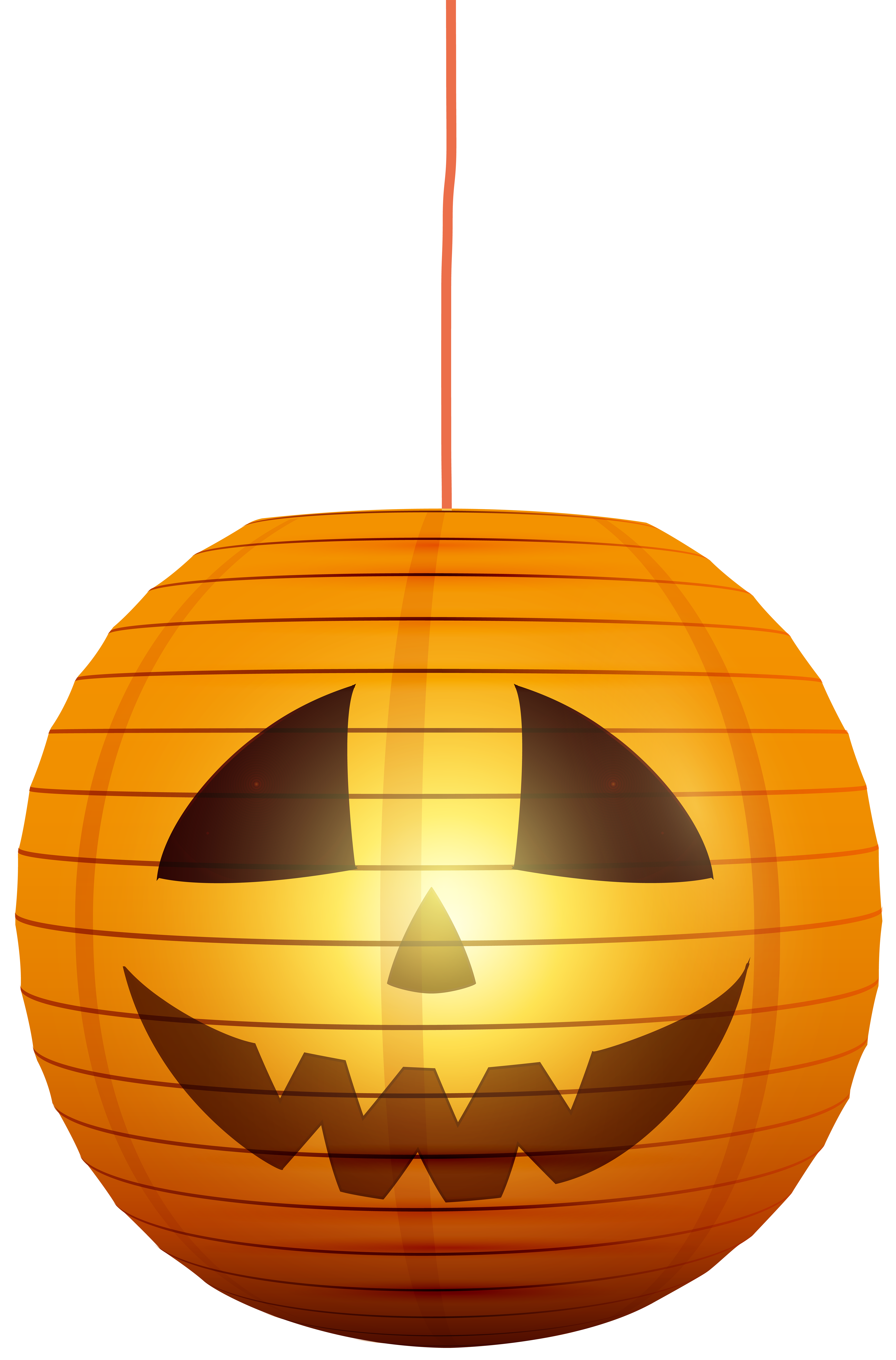 Halloween Pumpkin Lantern PNG Transparent Clip Art Image 