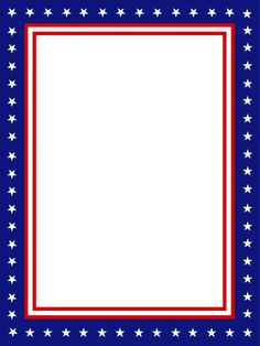 American flag clip art borders 