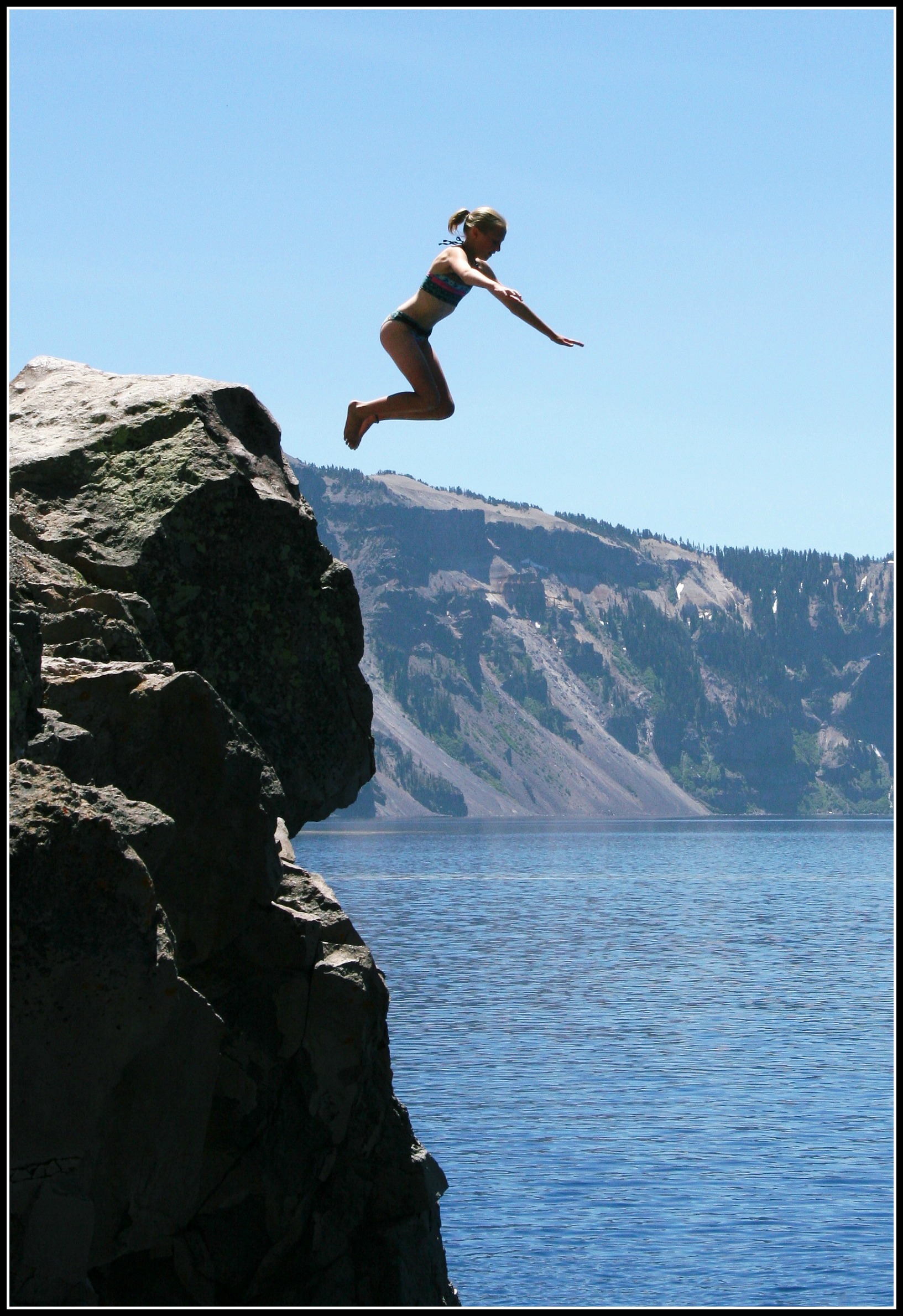 cliff to jump off - Clip Art Library