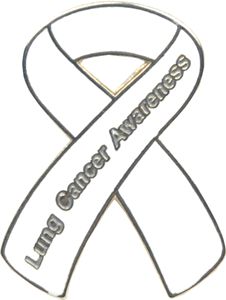 Lung cancer ribbon clip art 