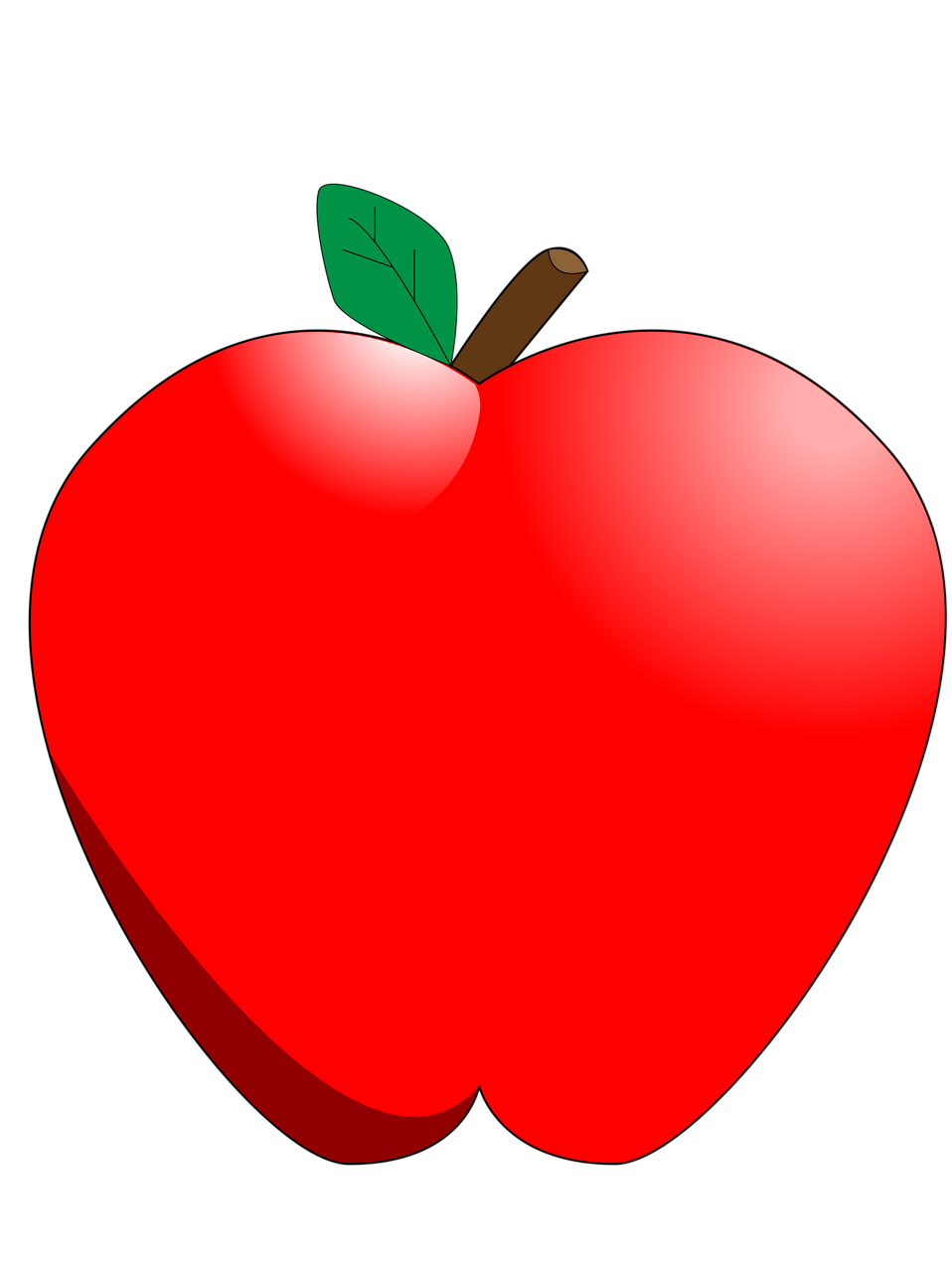 Clipart apple background 