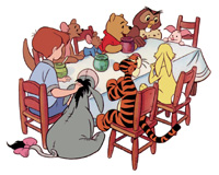 Dinner with friends clipart 