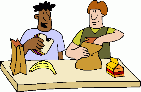 Lunch with friend clipart 