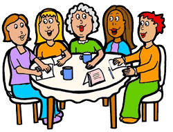 Friends Gathering Clipart 