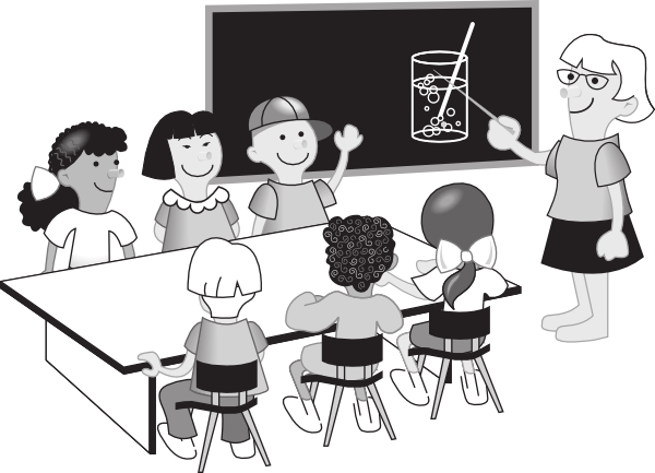 Free Classroom Clipart Black And White, Download Free Classroom Clipart ...