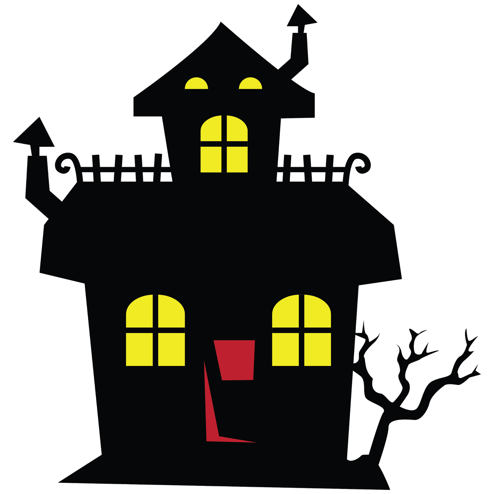 Haunted House Clipart  Haunted House Clip Art Image 