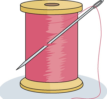 Get Needle And Thread Clipart Pics - Alade