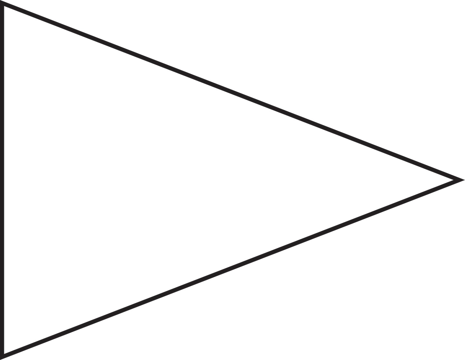 Triangle Flag Clipart Clip Art Library