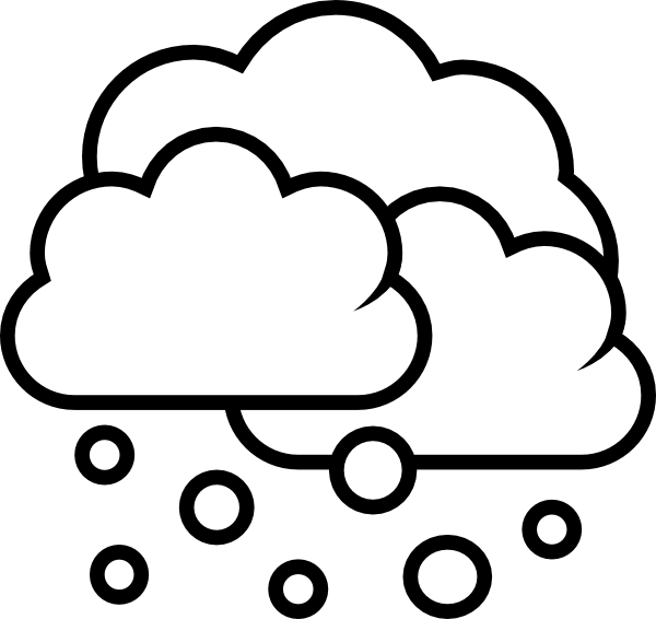 hail storm clipart images