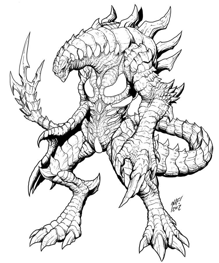 project nemesis kaiju - Clip Art Library