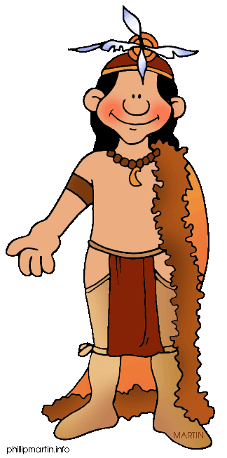 Native americans people clipart 
