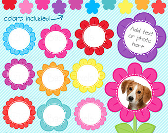 Flower Frame Cliparts