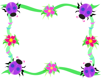 Flowers Border Clipart 