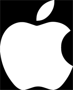 Black Apple Logo Transparent Background 