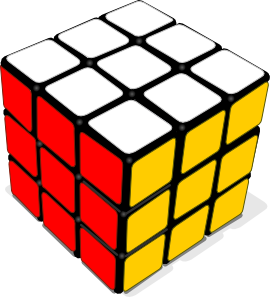 Rubik Cube Game Clip Art at Clker 