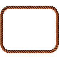 Straight Rope Boarder Clipart 