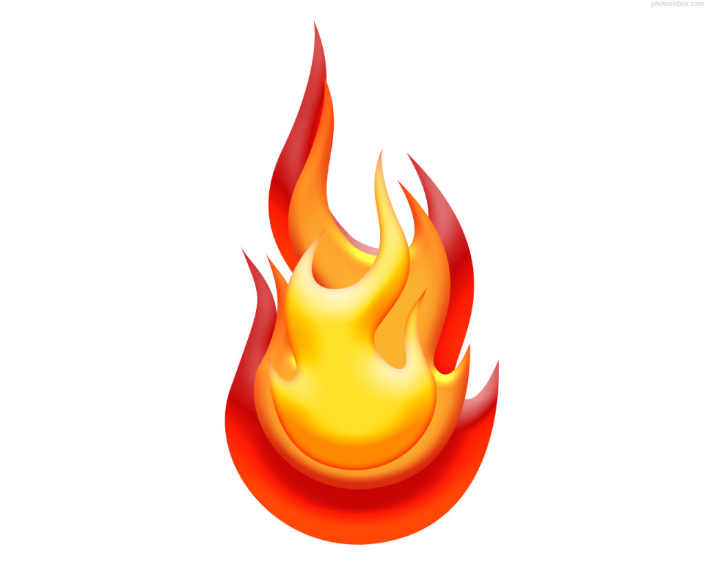 Flames Background Clipart 