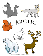 Animal Habitat Cliparts
