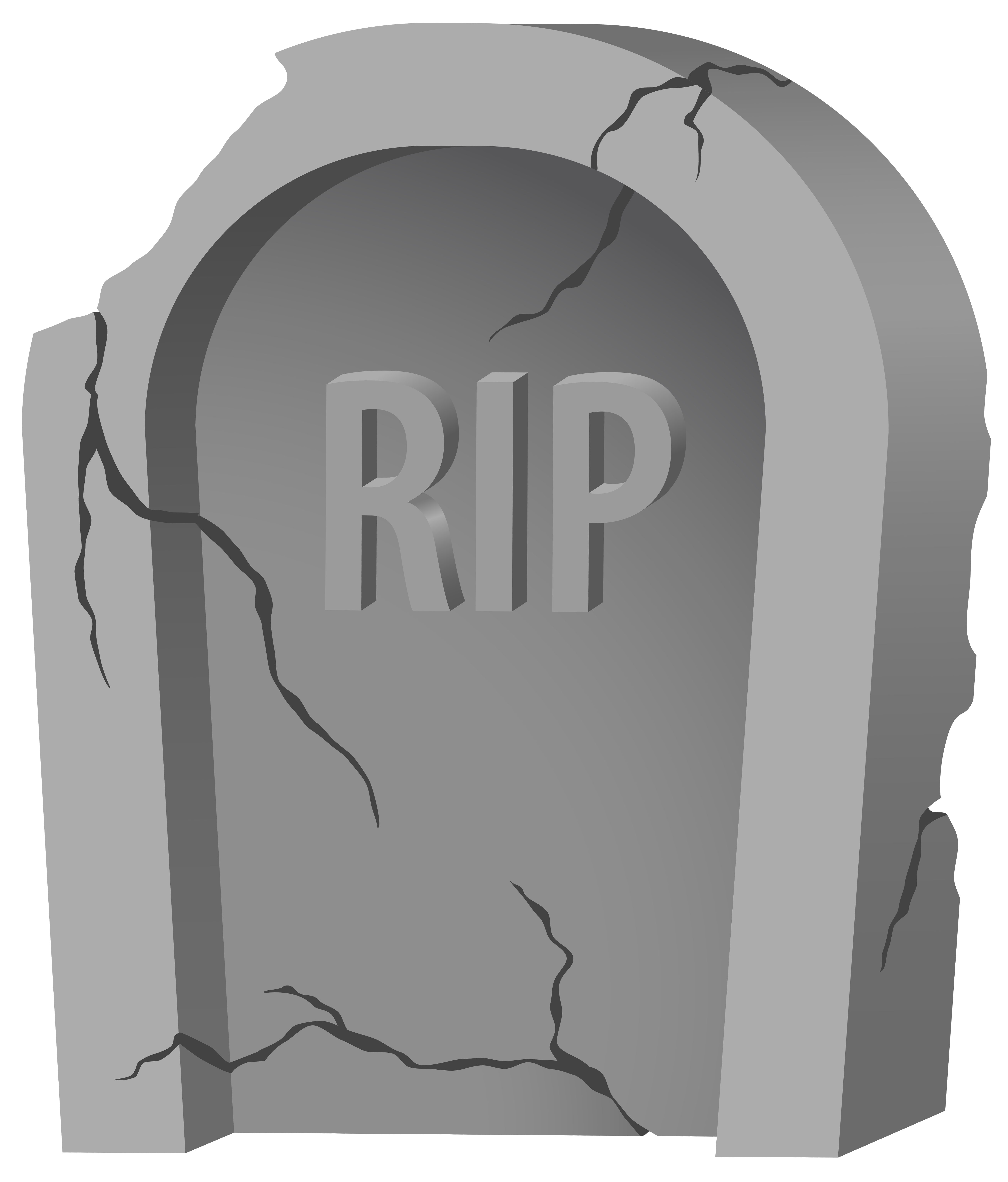 RIP Tombstone and Purple PNG Clipart Image 