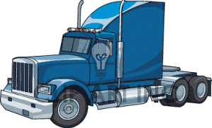 Transfer Truck Cliparts