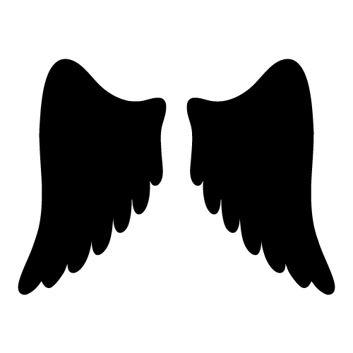 Angel wings clip art christmas search results new calendar 