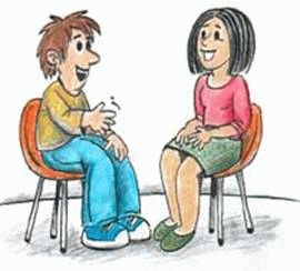 Student Talking In Class Clipart 