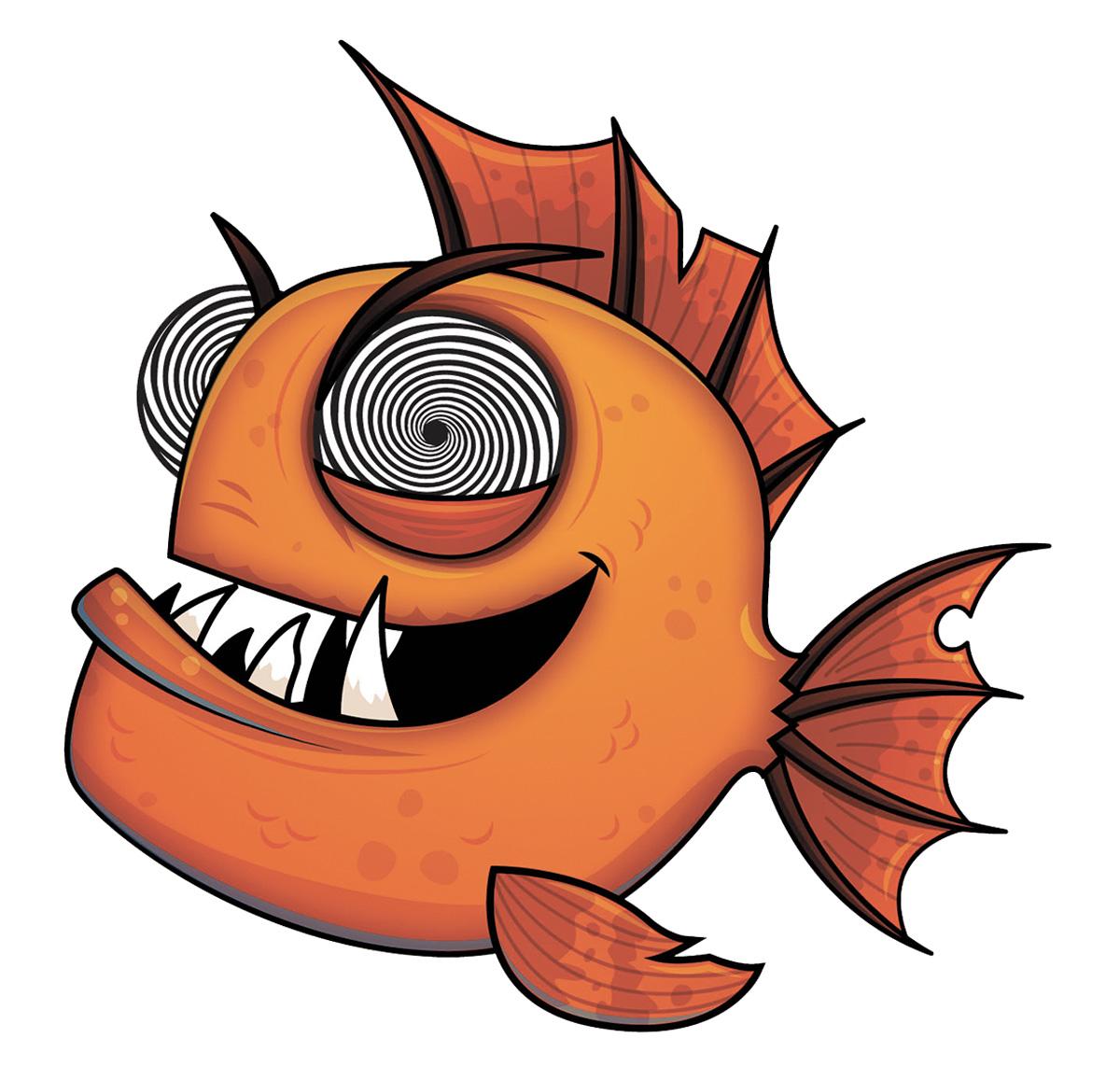 my big fat zombie goldfish - Clip Art Library