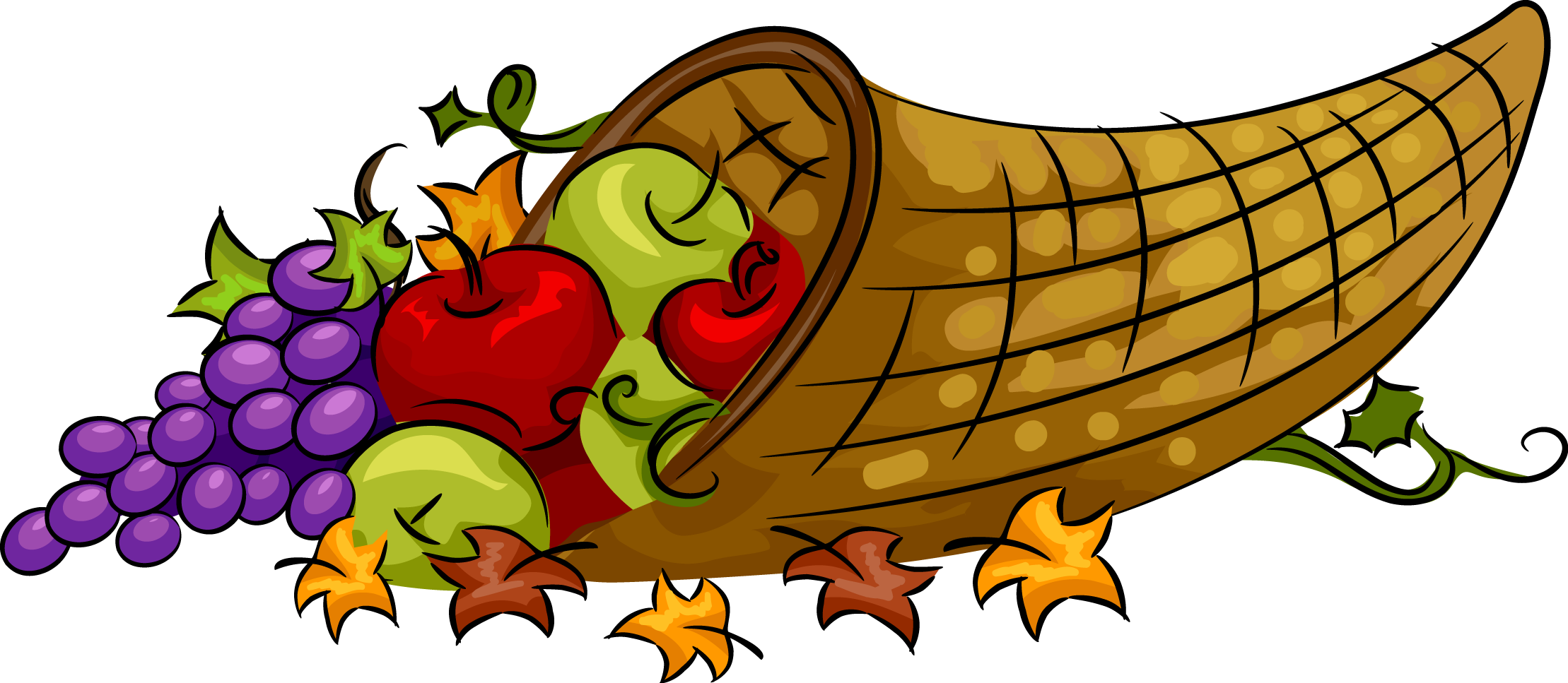Small Cornucopia Cliparts