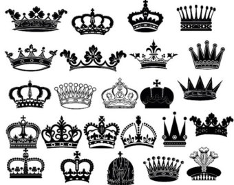 evil queen crown template
