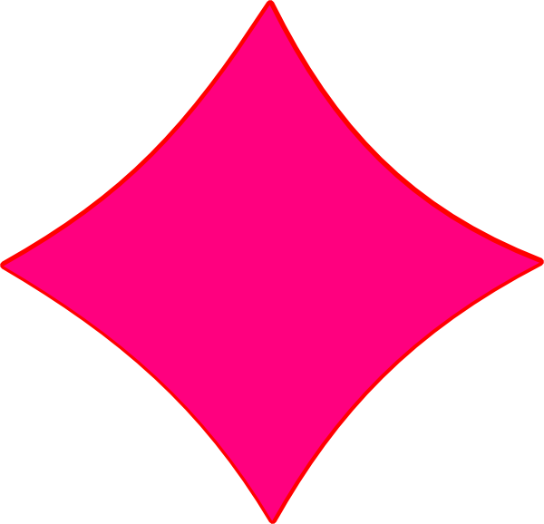 Free Pink Diamond Clipart Image 