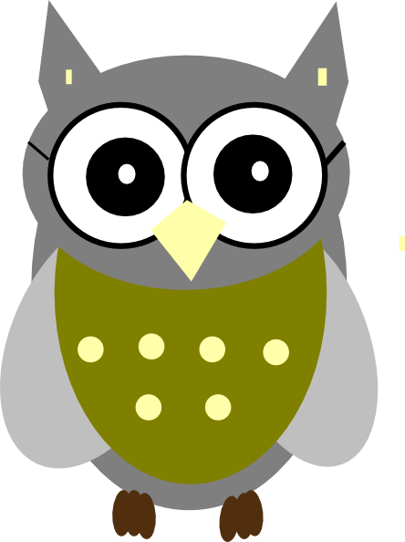Smart Owl Clipart 