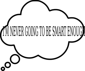 Ever Going To Be Smart Enough Clip Art 