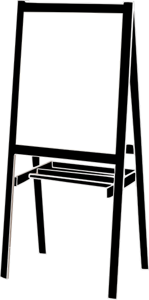 Art Easel Clipart 