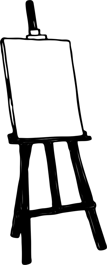 Easel cliparts 