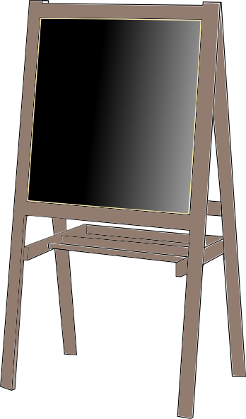 Art Easel Clipart 