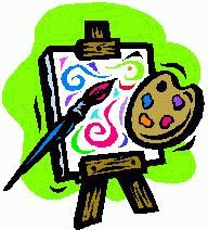 Art Easel Clipart 