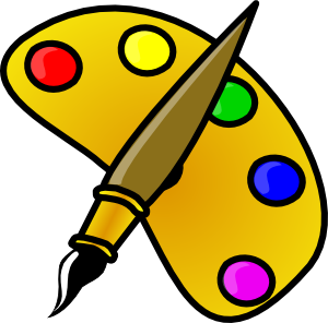 Art Easel Clip Art 