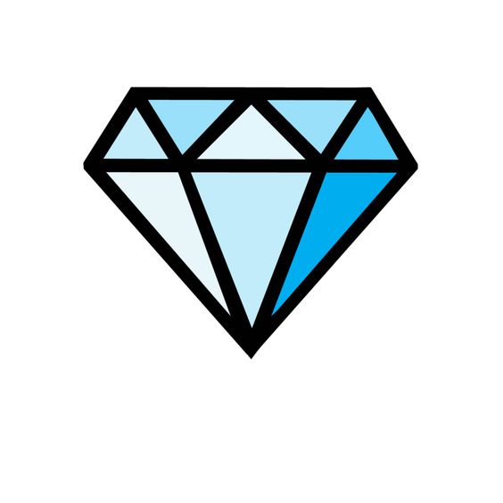 Diamond Drawing PNG Transparent Images Free Download | Vector Files |  Pngtree