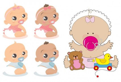 Cute Baby Free Clipart 