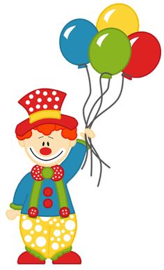 Circus or Carnival Themed Clown 