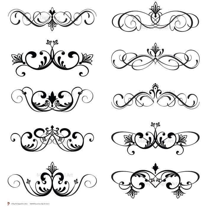 wedding invitation symbols clip art