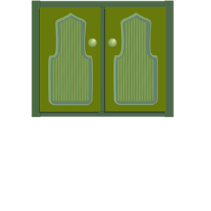 Kitchen Cabinet Symbols Clipart 